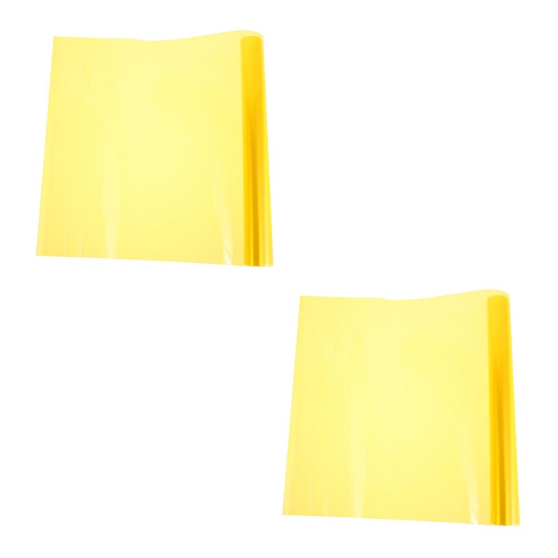 2pcs Headlight Taillight Tint Film for Car and Motorcycle Self Adhesive Fog Light Film Car Accessories for Light Modification - Image 1