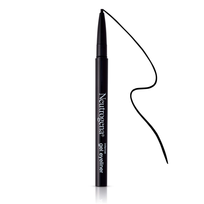 Neutrogena Intense Gel Eyeliner, Eye Makeup with Antioxidant Vitamin E, Bold Precision Eyeliner, Smudge- and Water-Resistant, Jet Black, 0.004 oz - Image 5