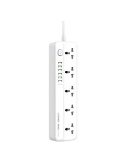 SC5614 Power Strip – 5 AC Outlets & 6 USB Charging Ports, 2m Long Extension Cord, Surge Protection, Perfect for Home & Office, Efficient Power Solution for Multiple Devices - pzsku/ZD5C70A423927D57BA476Z/45/_/1740218802/1f3254f1-1ead-4c57-b5e4-1a72b1dec25e