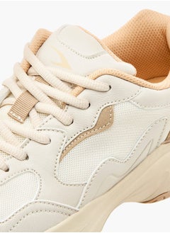 Dash Women Panelled Sports Shoes with Lace-Up Closure  - Image 4