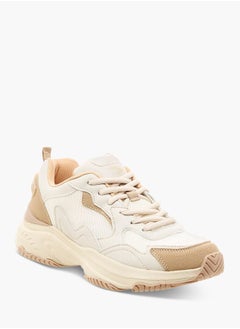 Dash Women Panelled Sports Shoes with Lace-Up Closure  - Image 2