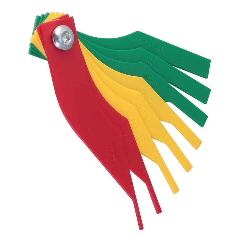 Brake Pad Thickness Gauge Feeler Tool 5mm to 15mm for Quick Car Safety Inspection - Image 2