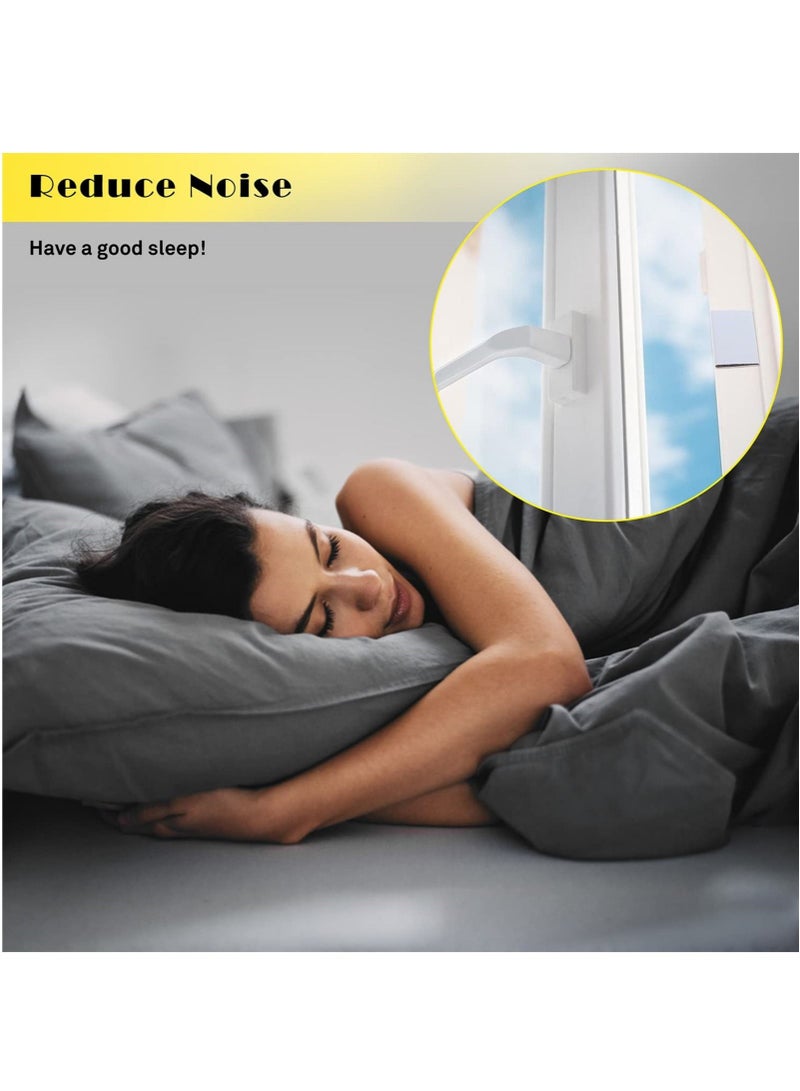 Captaintech Door Corner Seals Exterior Door Jamb Frame Seal Wedge Draft Stopper with Adhesive 10 Pack for Weather Stripping and Draft Protection Foam Corner Seal, Isolation of Noise - Image 4