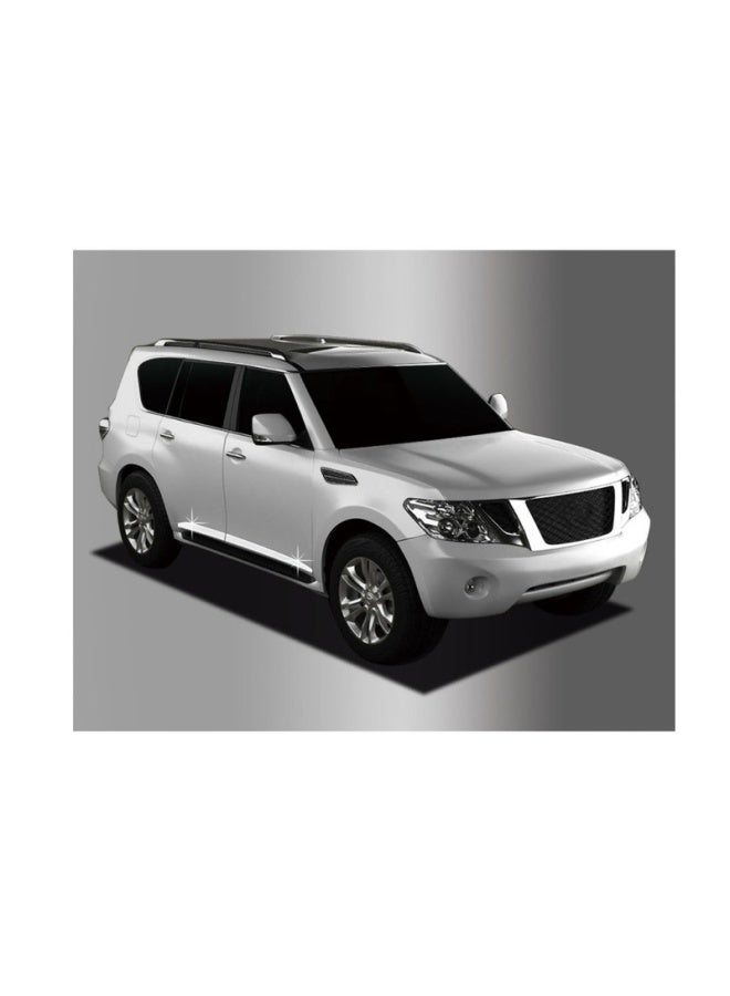 AUTO CLOVER Chrome Side Door Trim for Nissan Patrol 2010 - 2022 Stainless Steel Triple Chrome Finish with 3M Adhesive Easy Install No Drilling - Image 2