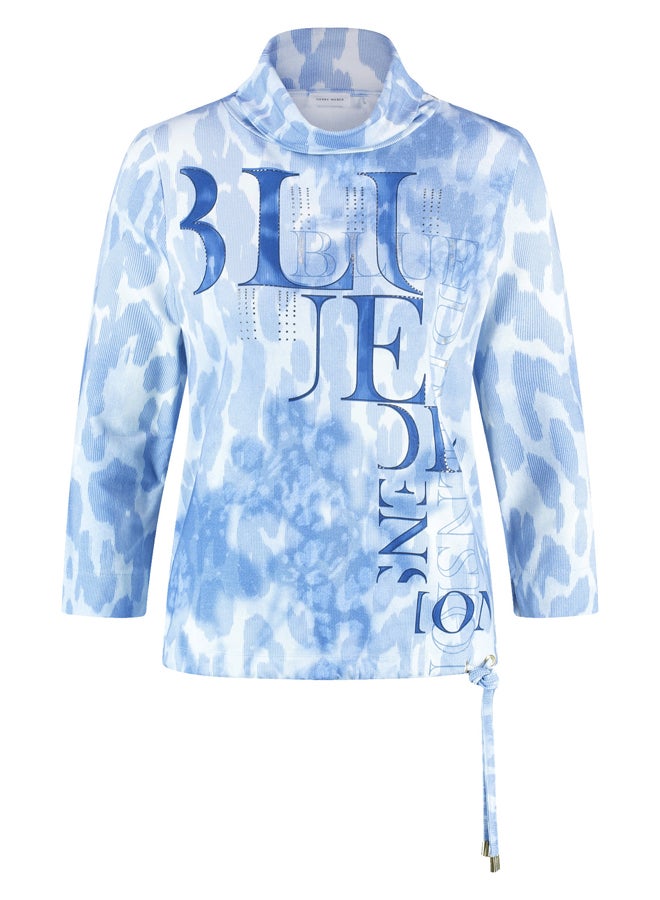 GERRY WEBER Drawstring 3/4-Sleeve T-Shirt  - Image 2