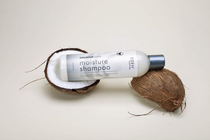 EDEN BodyWorks Coconut Shea Moisture Shampoo | 8 oz | Remove Build Up & Restore Moisture Balance - Packaging May Vary - Image 3