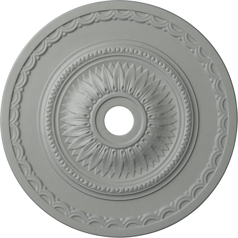 Ekena Millwork 29 12OD x 3 58ID x 1 58P Sunflower Ceiling Medallion Fits Canopies up to 5 58