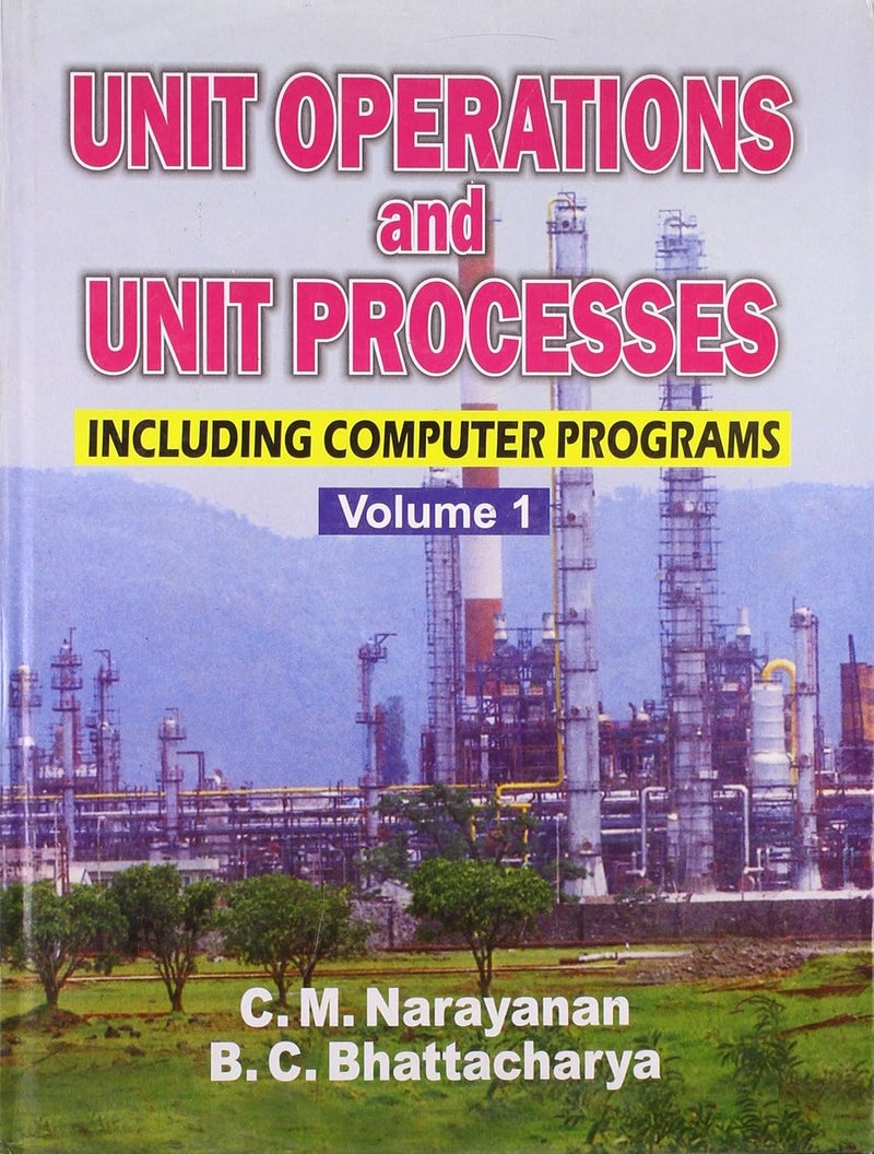 UNIT OPERATIONS AND UNIT PROCESSING INCLUDING COMPUTER PROGRAMS VOL 1 (HB 2006) - Image 1