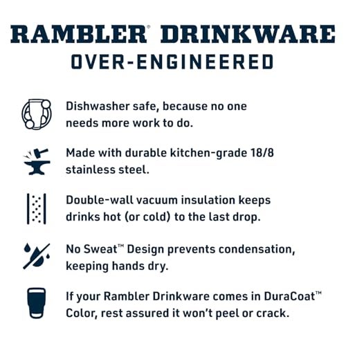 YETI Rambler 24 oz Mug, Vacuum Insulated, Stainless Steel with MagSlider Lid, Wild Vine Red - Image 2