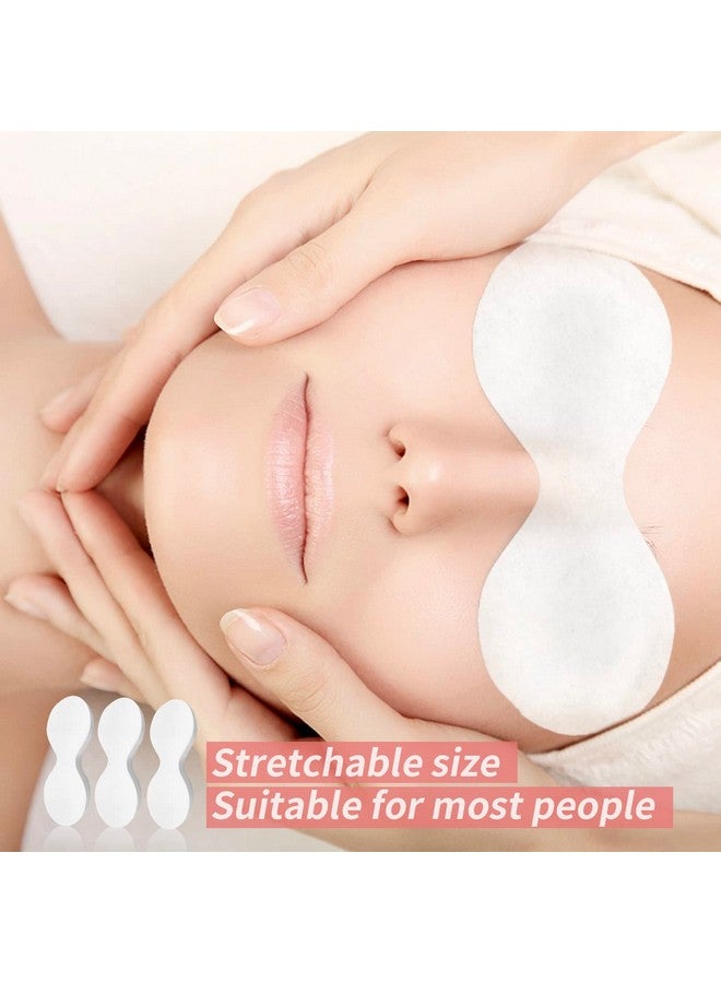 MoyRetty 300 Sheets Disposable Eye Masknon Woven Eye Care Cotton Facial Eye Covers Skincare Spa Paper Cosmetic Facial Paper Sheet Eye Nose Face Pads For Home Salon Beauty Tools - Image 4