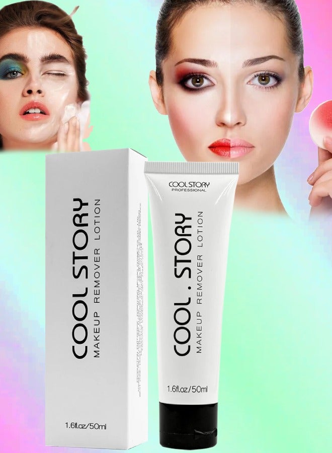 COOL STORY 50 مل لوشن مزيل المكياج للوجه والعين - Image 1