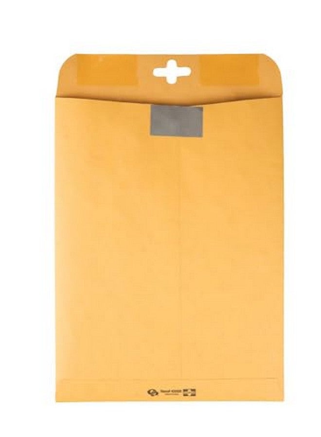 Quality Park 9 X 12 Postage Saving Clearclasp Envelopes With Reusable Reditac Closure & Gummed Flap 28 Lb Kraft Paper 100 Per Box (Qua43568) - Image 2