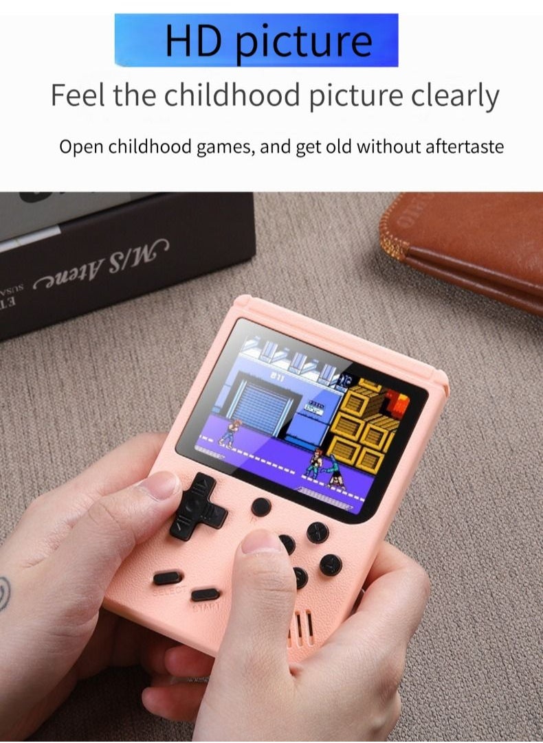 M MIAOYAN M MIAOYAN couple casual game console contains 400 games retro nostalgic handheld sup gift grey  - Image 2