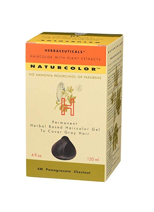Naturcolor naturcolor Haircolor Hair Dye - Pomegranate Chestnut, 4 Fl Oz (4M) 