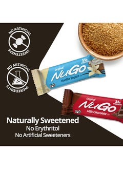 NuGo Protein Bar, Chocolate Banana, 13g Protein, Gluten Free, 15 Count - pzsku/ZD5C85597A0DDDA724ED9Z/45/_/1740202576/634bb763-b125-4d85-9345-112c2ccd9914