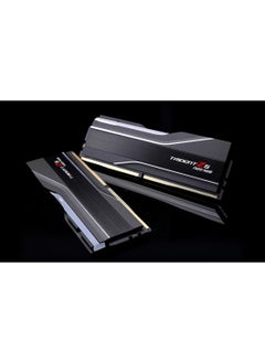 G.Skill ذاكرة وصول عشوائي DDR5 سعة 64 جيجابايت (2x32 جيجابايت) من سلسلة Trident Z5 Neo RGB (AMD Expo) 6000MT/s CL32-38-38-96 1.40V ذاكرة كمبيوتر مكتبي UDIMM - أسود غير لامع  - Image 3