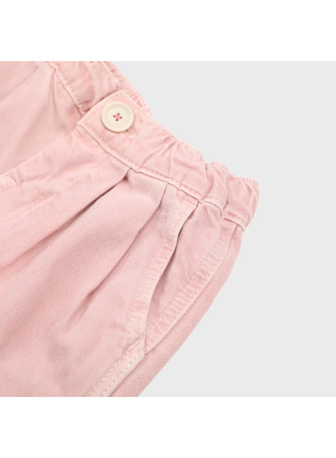 Zara trendy Minimalist Comfortable & Crisp Color-blocked Stitched Casual Pants For Kids - Image 5