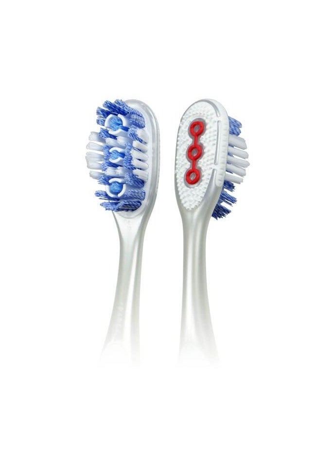 Colgate Colgate 360 Optic White Toothbrush Medium | Compact Head for Deep Cleaning & Whitening  - Image 4