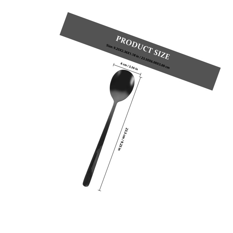 1 Set Household Humanized Handle Fork Spoon Chopstick Kit Stainless Steel Flatware - Image 2