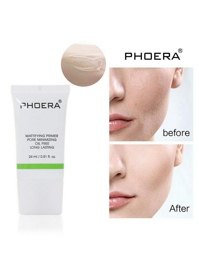 Phoera AQUAPURITY PHOERA FACE PRIMER Flawless Matte Finish Face Makeup Primer Oil Control Full Coverage Make Up Base beauty blender Long Lasting Moisturizing Pores Minimiser & Wrinkle Filler (24ml) - Image 5