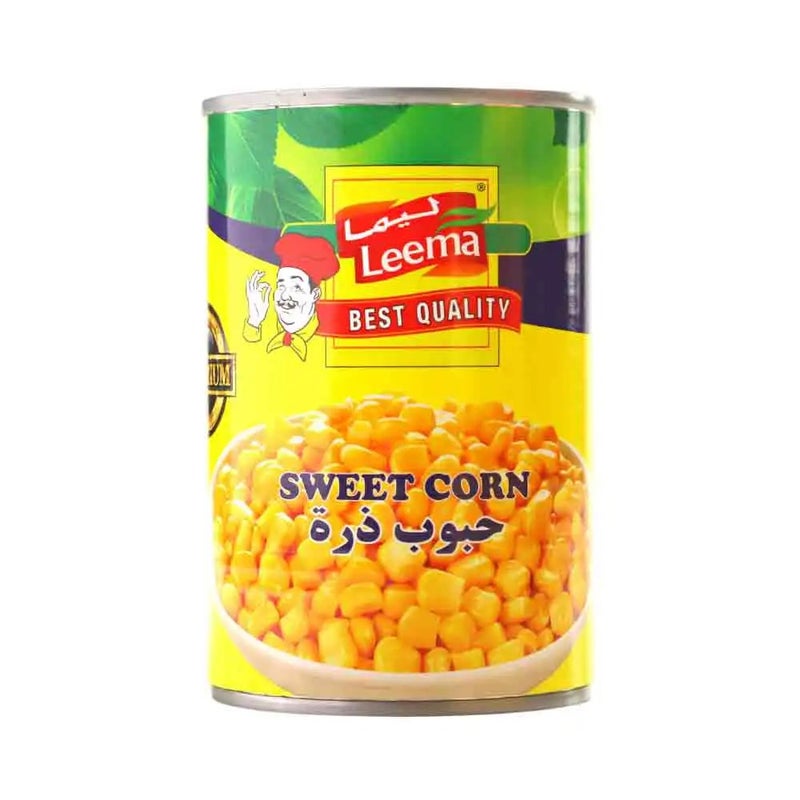 Leema Sweet Corn Ready to Eat Canned Food- 425 gm - Image 1