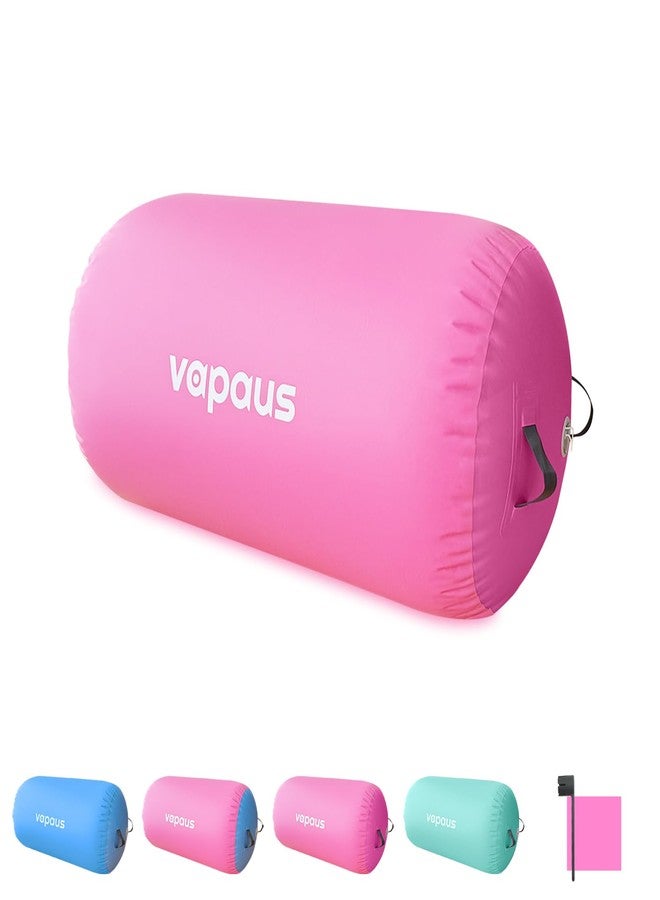 Vapaus Gymnastics Air Barrel Inflatable Tumbling Roller Mat Back Handspring Trainer Air Tumbler Octagon Barrel Gymnastics Equipment for Tumble Track Cheerleading Yoga Training Durable AntiSlip Double Seal Without Pump - Image 1