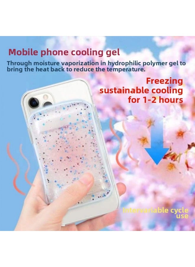 Generic Mobile Phone Cooling Sticker Heat Dissipation Sticker Summer Essential Heat Dissipation Artifact-Colour:Random Color Or Note - Five-piece Luxury Pack (heavy Users)  - Image 5