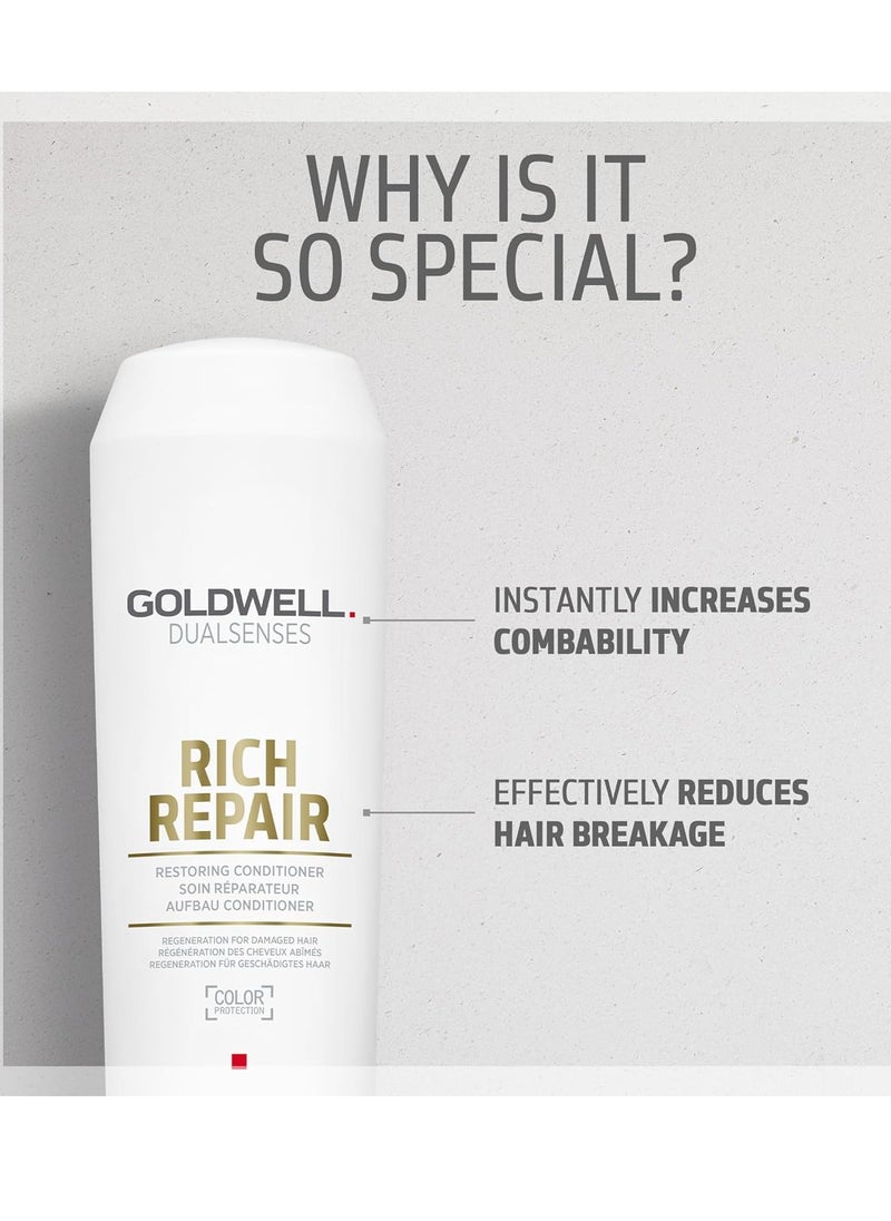 Goldwell Goldwell Dualsenses Rich Repair Restoring Conditioner 300mL  - Image 2