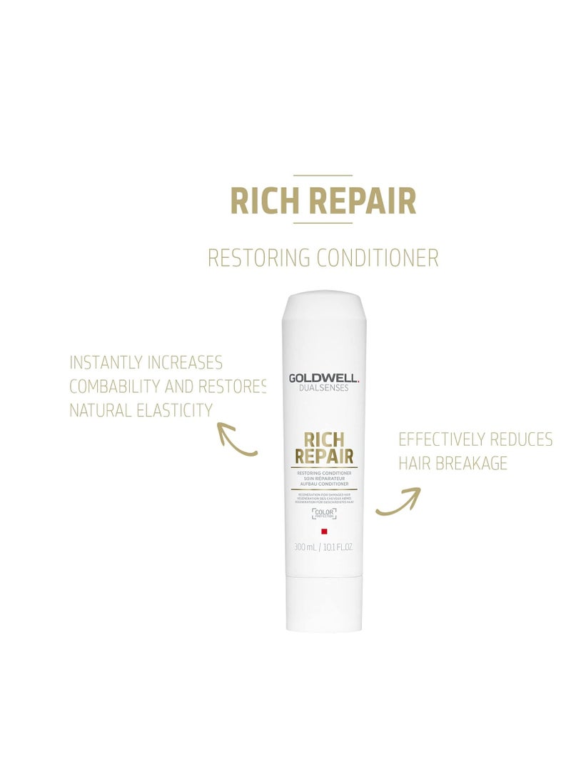 Goldwell Goldwell Dualsenses Rich Repair Restoring Conditioner 300mL  - Image 3