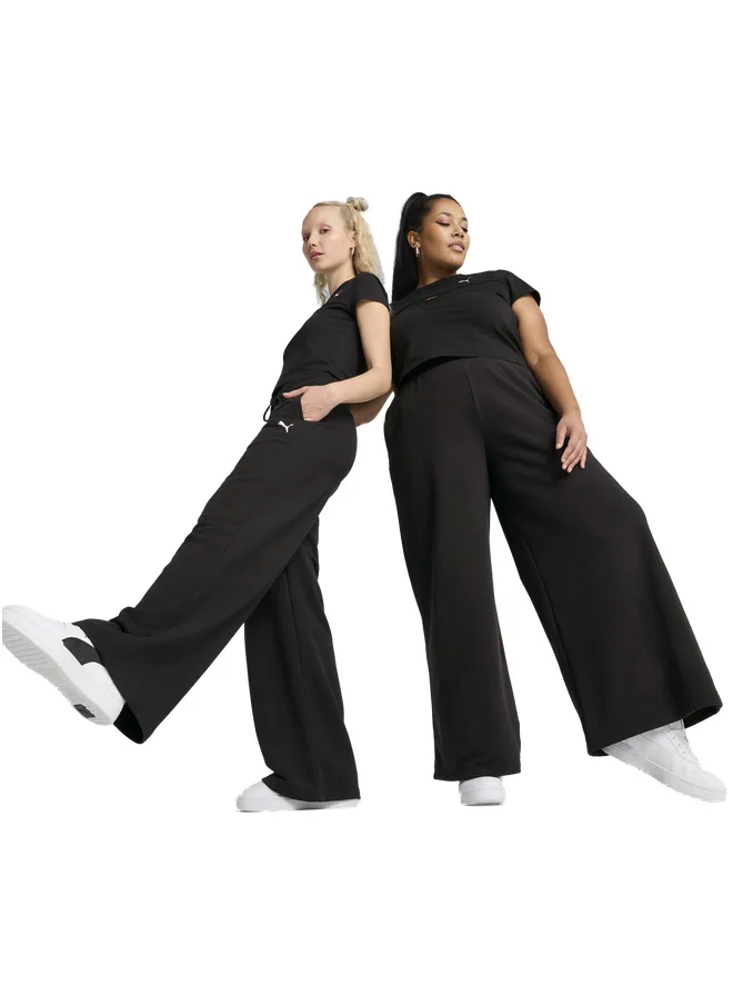 Wardrobe Essentials Relaxed Wide Leg Sweatpants Women