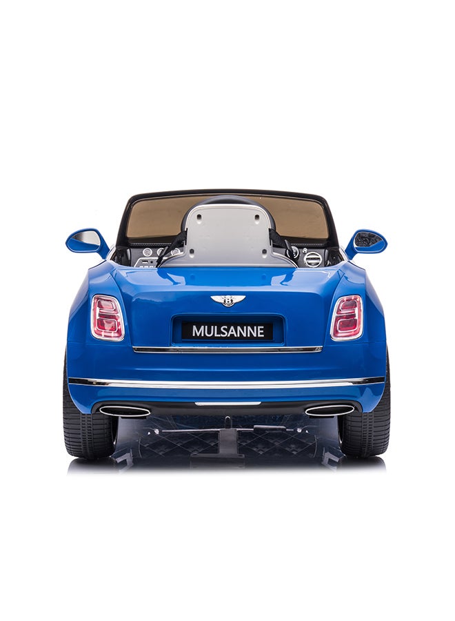 Rayfun Licensed Bentley 12V Electric Ride-On Car for Kids - Parental Remote Control, Leather Seat, LED Lights, MP3 Player, & Soft-Start Technology - Image 5