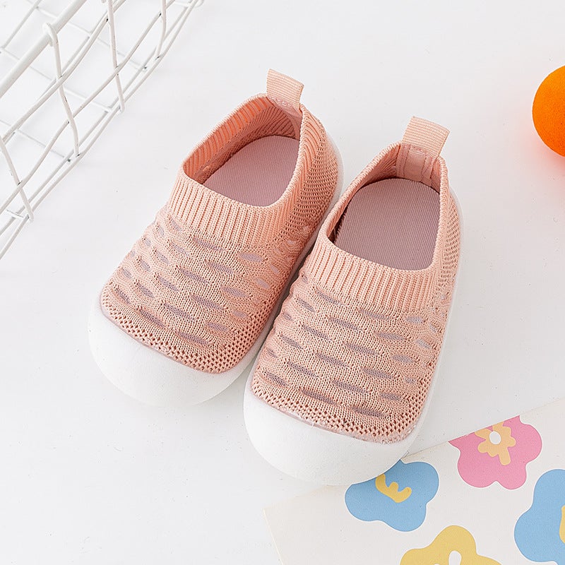 2022 Summer Baby Soft Sole Shoes Pink