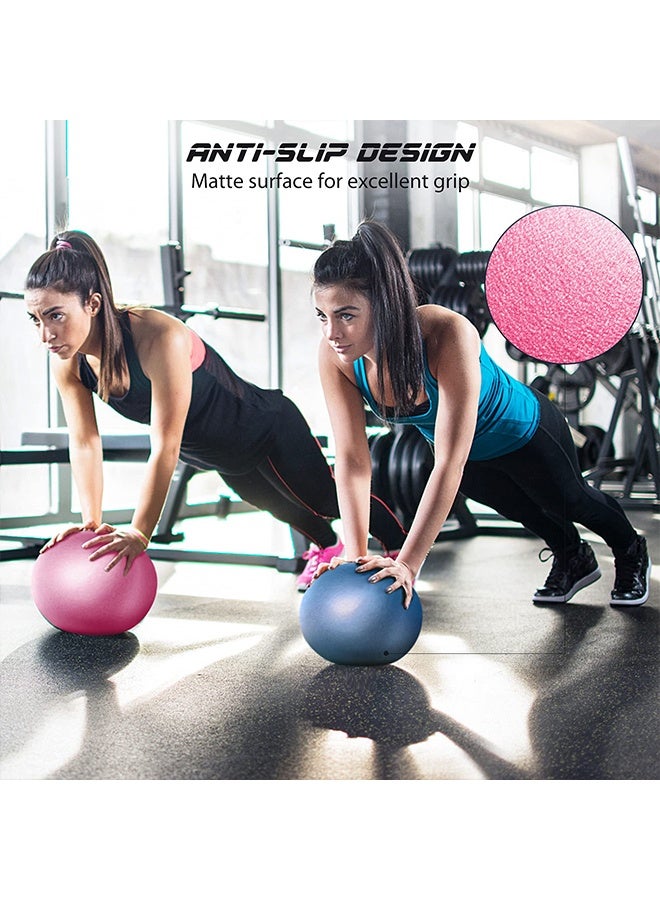 بوفان 3 كرات تمارين بيلاتس صغيرة، 9 بوصات، كرات يوغا صغيرة مضادة للانفجار والانزلاق، لتحقيق الثبات واللياقة البدنية والعلاج الطبيعي وتمارين التمدد وتقوية عضلات الجذع في المنزل أو النادي الرياضي أو المكتب - Image 5