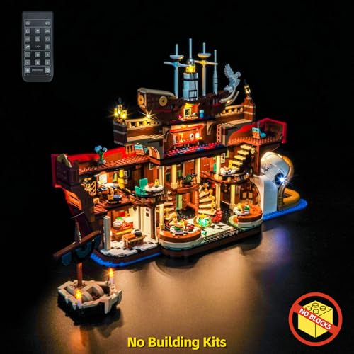 BrickBling LED Light Only Compatible with Lego One Piece The Baratie Floating Restaurant 75640 Excluding Model RC Version - Image 5