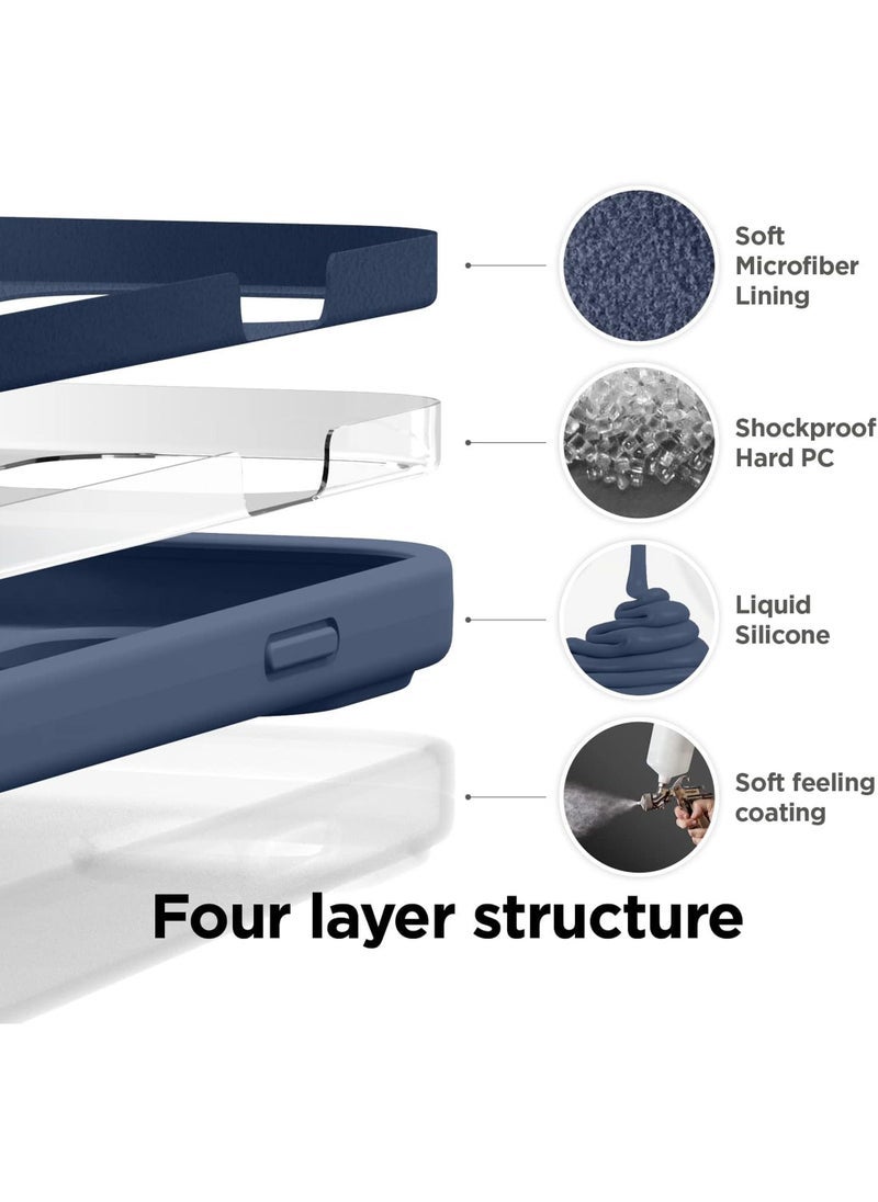 Captaintech iPhone 15 Pro Max Case (6.7) – Liquid Silicone, Full-Body Protection, Shockproof u0026 Anti-Scratch with Soft Microfiber Lining ﻿ - Image 5