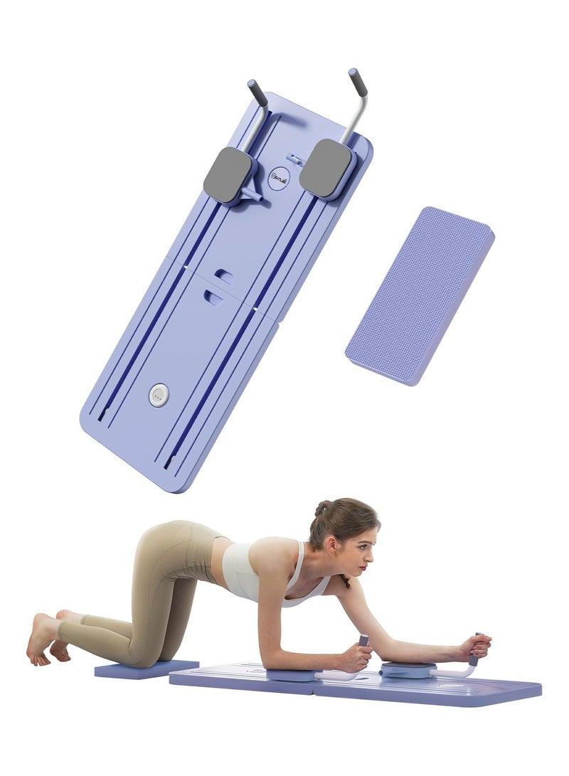 Generic Elbow Support Automatic Rebound Abdominal Board with Knee Mat &Timer，Ab Exercise Machine for Home，Multiple Exercise Modes, Flat Design Rebound Assist More When Beginners  - Image 1
