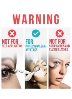 Stacy Lash Extra Strong Evolution Eyelash Extension Glue Stacy Lash (0.17fl.oz/5ml)/1-2 Sec Dry/Retention – 8 Weeks/Professional Supplies/Black Adhesive  - Image 4