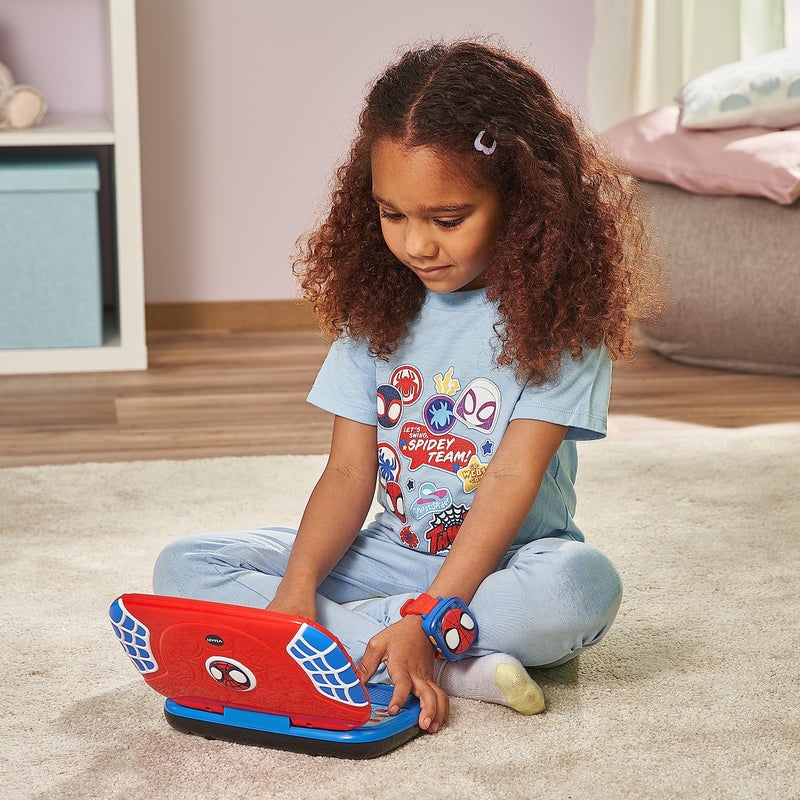 Vtech - Spidey & His Amazing friends Spidey Learning Laptop - Multicolour | Enjoy logic, memory, and creative games with the VTech® | Suitable for ages 3 + up - Image 5