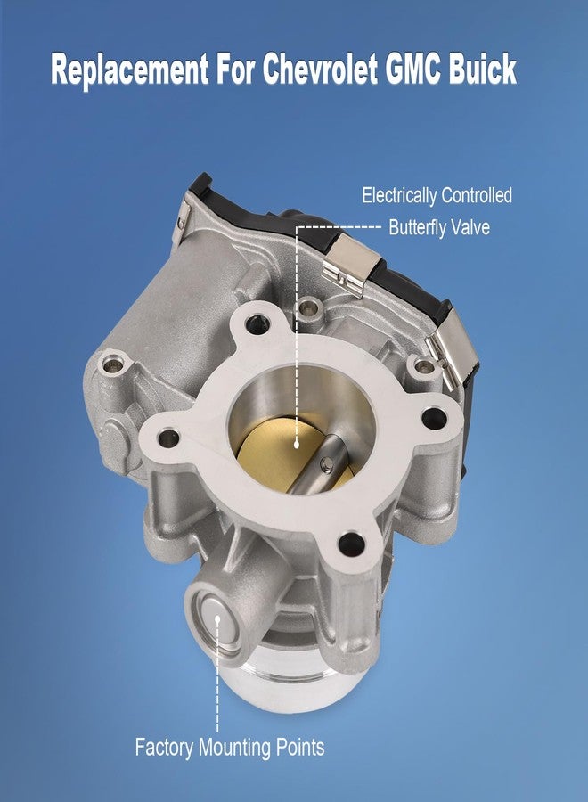 BUSIDN 12671379 Electronic Throttle Body Replacement for Chevrolet Cruze 2017-2019, Cruze 2019, Equinox GMC Terrain 2018-2020, Malibu 2016-2020, for Buick Encore 2016-2019, Repalce # 12659491,TB1271 - Image 3