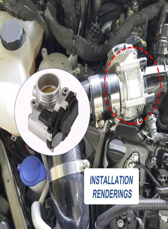 BUSIDN 12671379 Electronic Throttle Body Replacement for Chevrolet Cruze 2017-2019, Cruze 2019, Equinox GMC Terrain 2018-2020, Malibu 2016-2020, for Buick Encore 2016-2019, Repalce # 12659491,TB1271 - Image 2