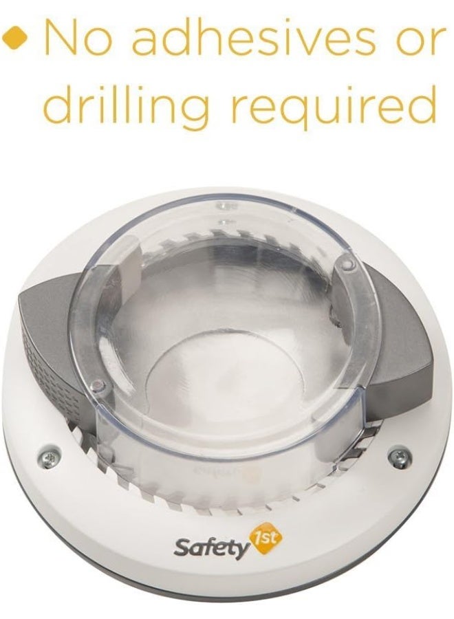 Safety 1st Secure Mount Deadbolt Lock,White - Image 4