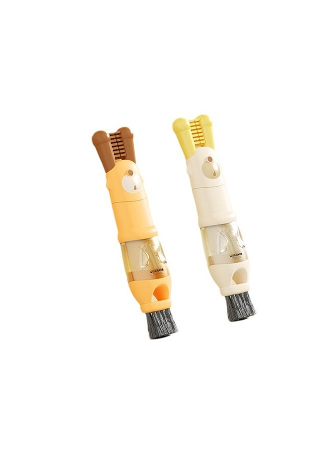 5 in 1 Cup Lid Cleaning Brush,Cup Cleaner Brush,Water Bottle Cleaner Brushes,Insulation Bottle Portable Gap Crevice Cleaning Brush(2pc) - Image 1