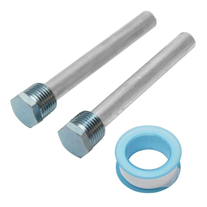 Magnesium Anode Rod: 2-Pack 4.5 Inch 1/2-Inch NPT Thread - Corrosion Protection & Universal Fit Rv Water Heater Anode for Rv Water Heaters, Boilers and Diy Rv Maintenance - Image 1