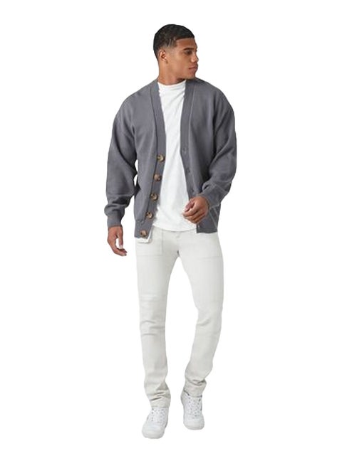 Drop-Sleeve Cardigan Sweater