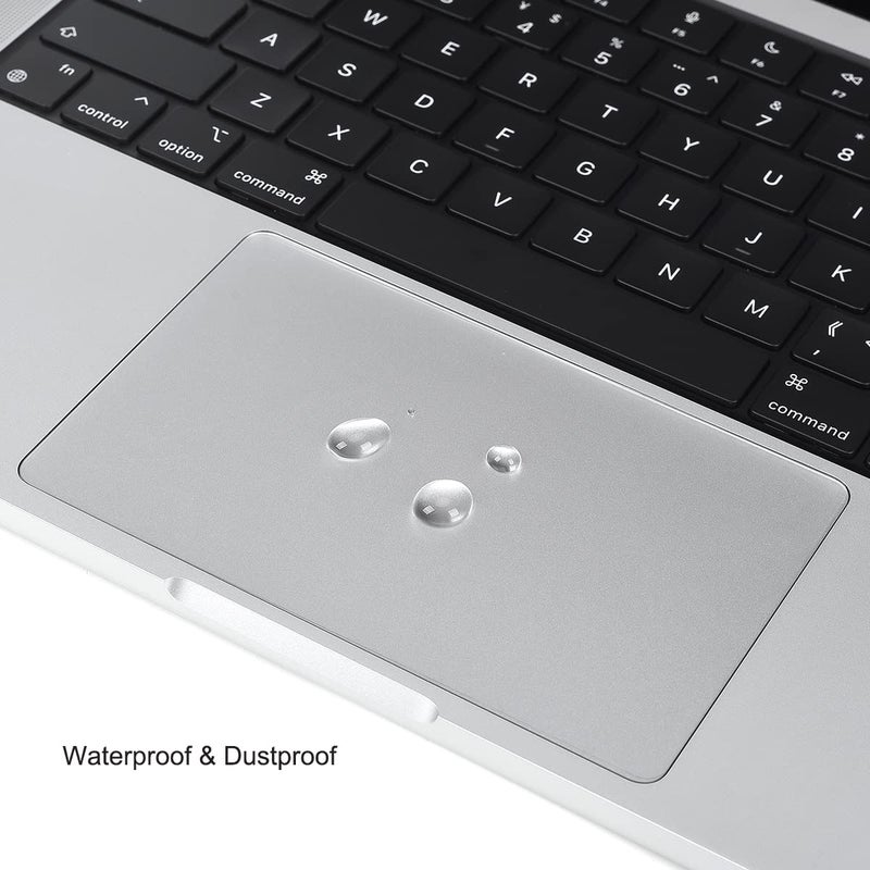 imComor [2PCS] MacBook Air 15 inch M3 Trackpad Protector Cover Skin for 2024 2023 MacBook Air 15.3" M3 A3114 M2 A2941 Anti-Scratch Waterproof Touch Pad Cover Protector Skin Accessories, Clear - Image 3