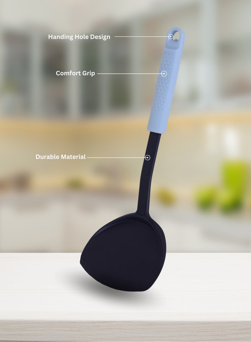 British Chef Soft Touch Nylon Spatula Turner, Heat Resistant Spatula for Nonstick Cookware, Dishwasher Safe BC330 - Image 3