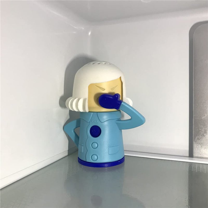 Aivwis Chilly Mama Fridge Deodoriser, Angry Mama Fridge Cleaner, Freezer Odor Freshener Remover, Add Baking Soda Reusable Cute Kitchen Gadgets - Image 2