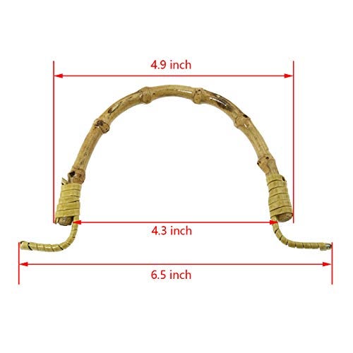 Ruiwaer Bamboo Teapot Handle for Ceramic and Pottery Tea Pots and Unique Purses - Image 2