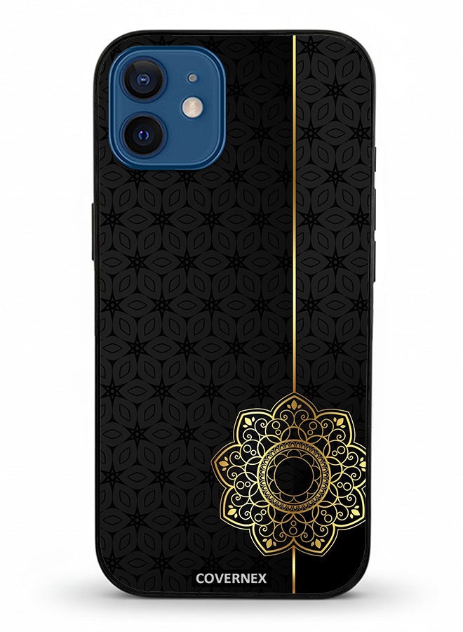 Covernex Apple iPhone 12 Protective Case Cover Printed Featuring Islamic Pattern - Image 2