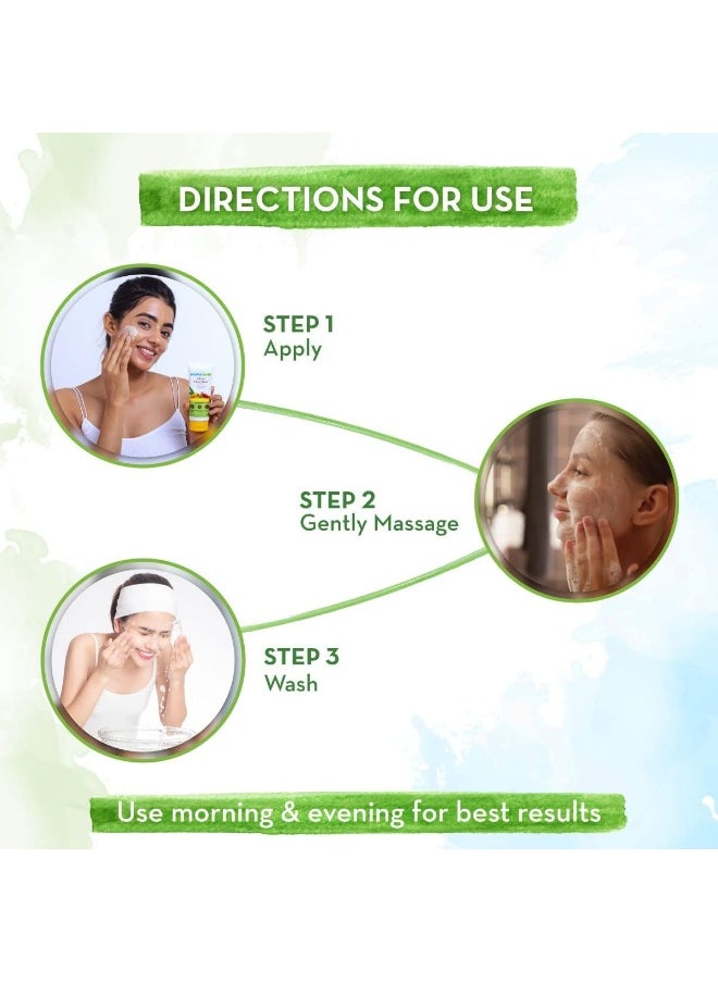 Mamaearth Ubtan Face Wash For Tan Removal 2-Pieces 100 Ml  - Image 5